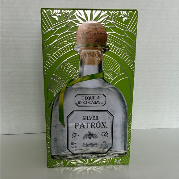Patron Other - Patrón Silver Tequila Decorative Box